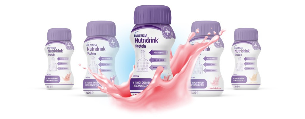 Nutridrink Protein smak czerwonych owoców w Cefarm