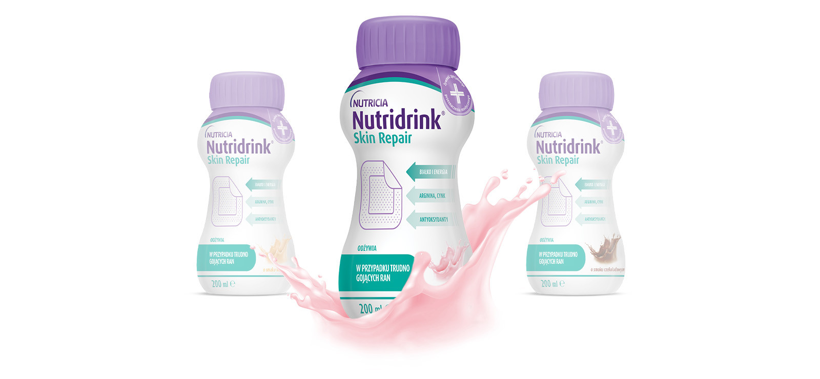 Nutridrink Skin Repair Truskawkowy do nabycia w Cefarm