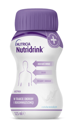 Nutricia Nutridrink o smaku neutralnym do nabycia w Cefarm