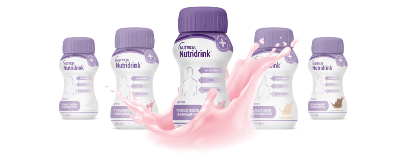 Wybierz w Cefarm, który smak Nutridrink jest dla Ciebie najlepszy: spróbuj truskawkowy